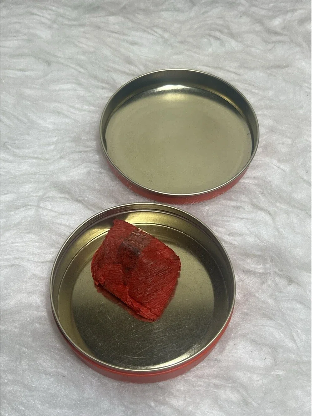 Lump of Coal Tin for Christmas Santa